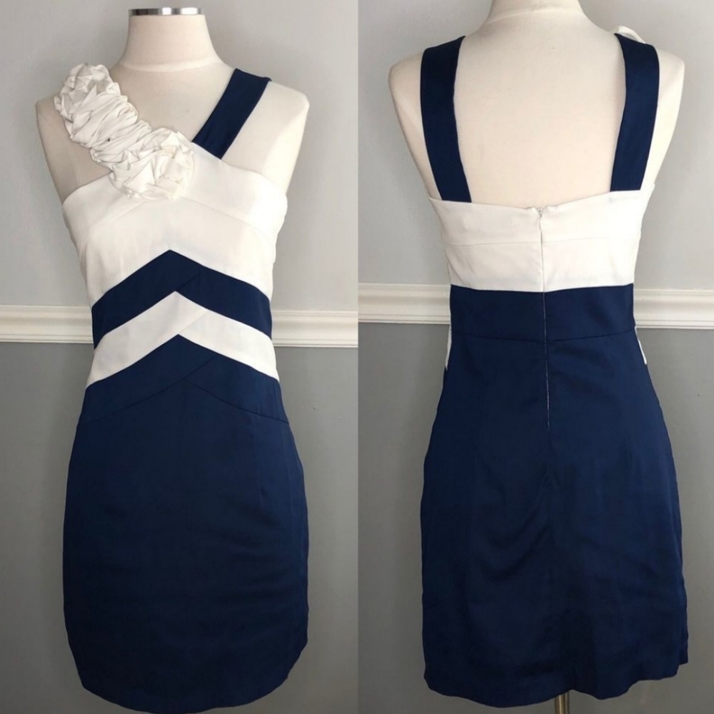 C. Luce Modcloth Ruffle Cocktail Dress
